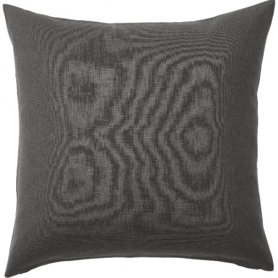Чехол на подушку, ВИГДИС, размер 50 см. черно-серый цвет.