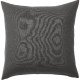 Чехол на подушку, ВИГДИС, размер 50 см. черно-серый цвет.