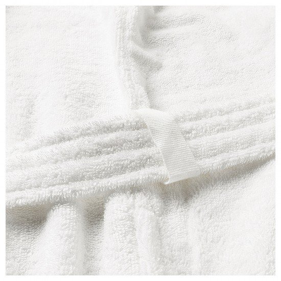 Халат купальный махровый РОККОН белого цвета с вышитым Вашим дизайном.